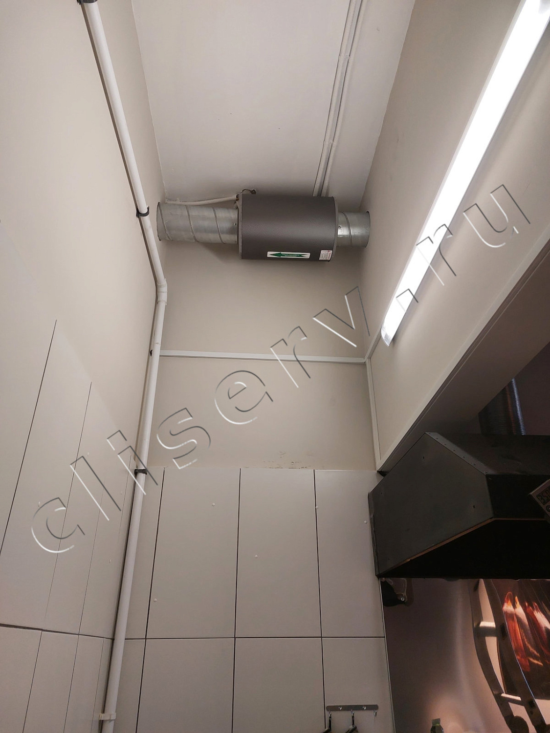 Пекарня Буханка, ул. Чоботовская, 2к1: монтаж кондиционирования и вентиляции